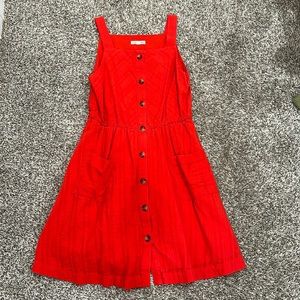 red copper key dress SIZE: youth large